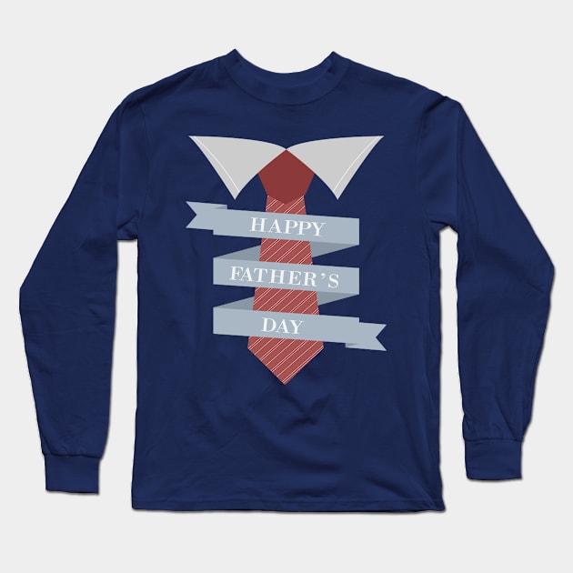 Happy Father's Day Long Sleeve T-Shirt by care store